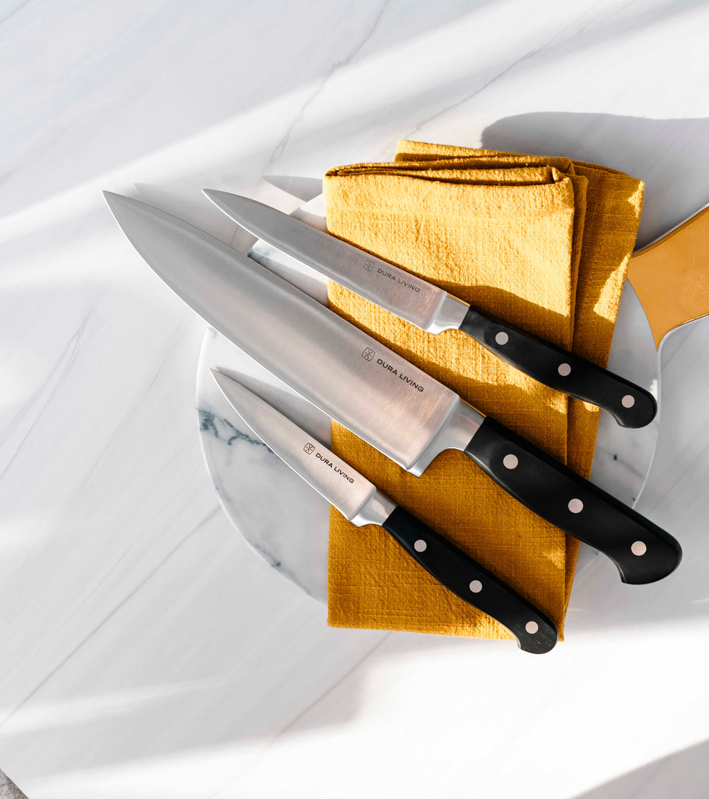 Superior 4 Piece Kitchen Knife set - Black-1